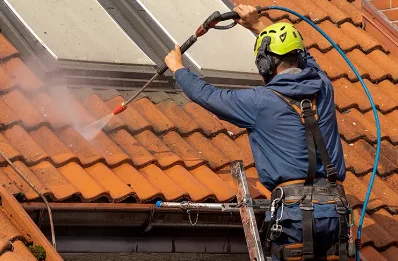 Démoussage et hydrofuge de toiture à Burgnac